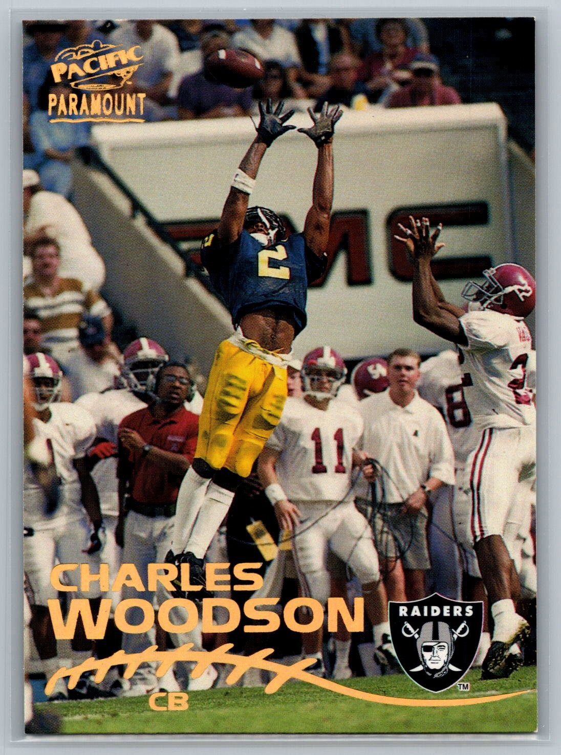 Charles Woodson Pacific Paramount #127 Base