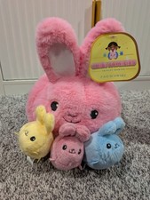 FAO Schwarz Mommy and Babies Bunny Plush