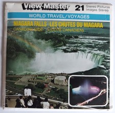 View Master Niagara Falls Canadian Side Ontario French Version 3 Reels A656C GAF