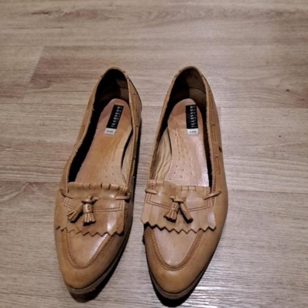 Women Fratelli Rossetti Heels Peach Leather 41