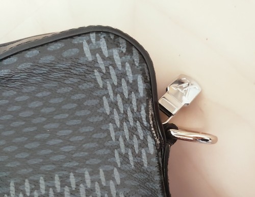 Borsa a tracolla Louis Vuitton N50017 grafite 3D trio messenger grigio damier - Foto 16 di 17