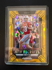 2025 Panini Prizm Draft Picks Gold Ice New Recruits WILL HOWARD  RC