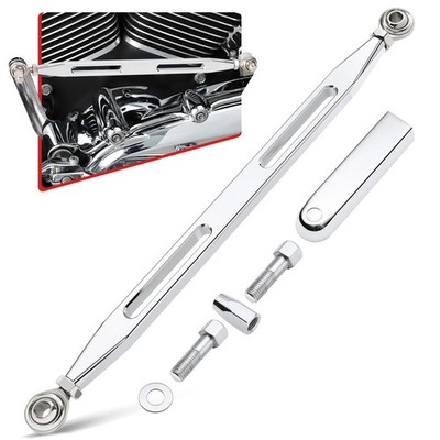 Chrome Gear Shifter Linkage for Harley Softail Dyna Street Glide Touring 1980-20