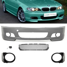 Sto�stange Vorne passt f�r 2/3 T�rer BMW E46 99-07 +Zubeh�r Komplett f�r M-Paket