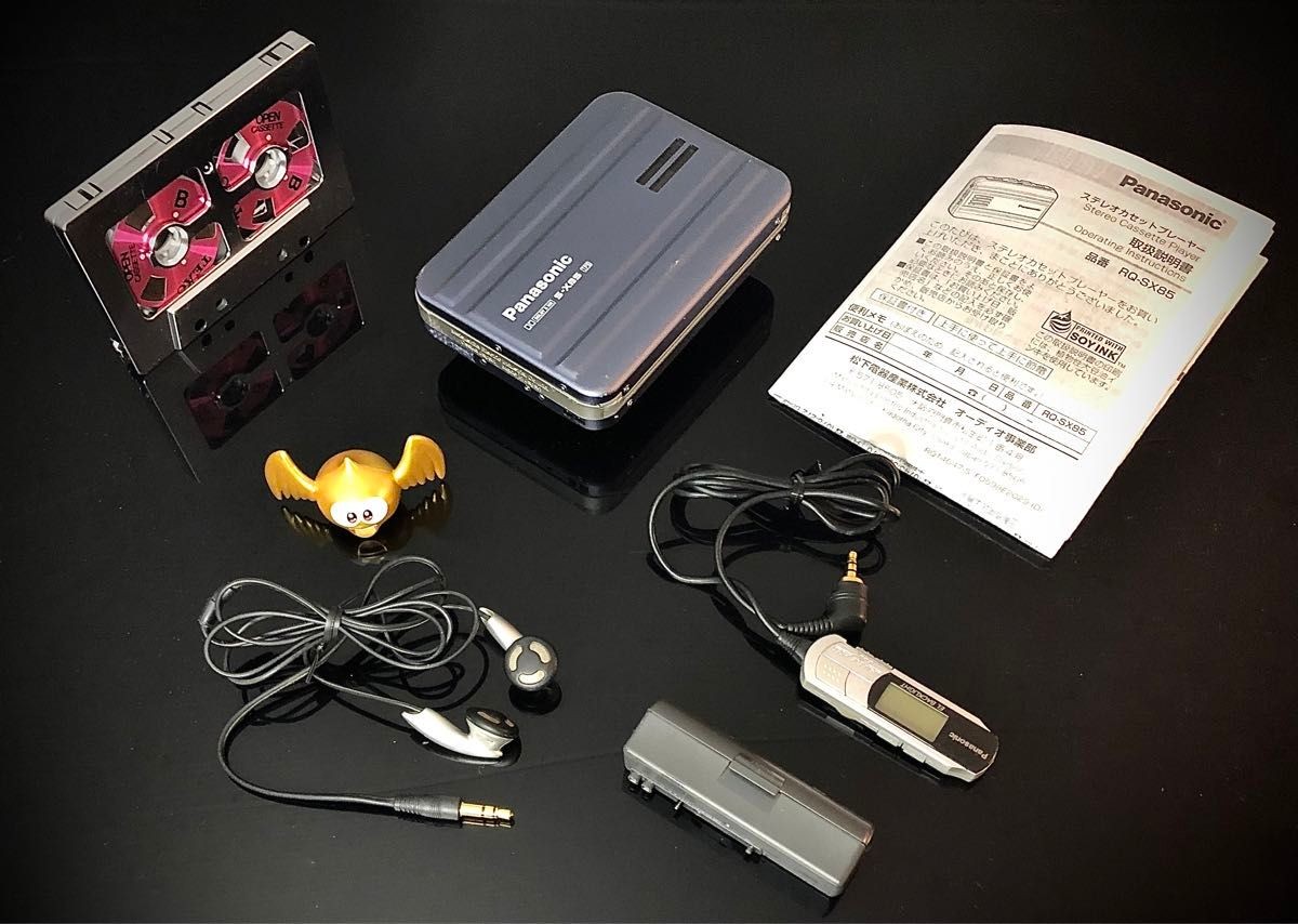 整備済｜Panasonic カセットプレーヤー RQ-SX85 Panasonic RQ-SX85 Cassette Walkman Gray Fully Serviced Excellent