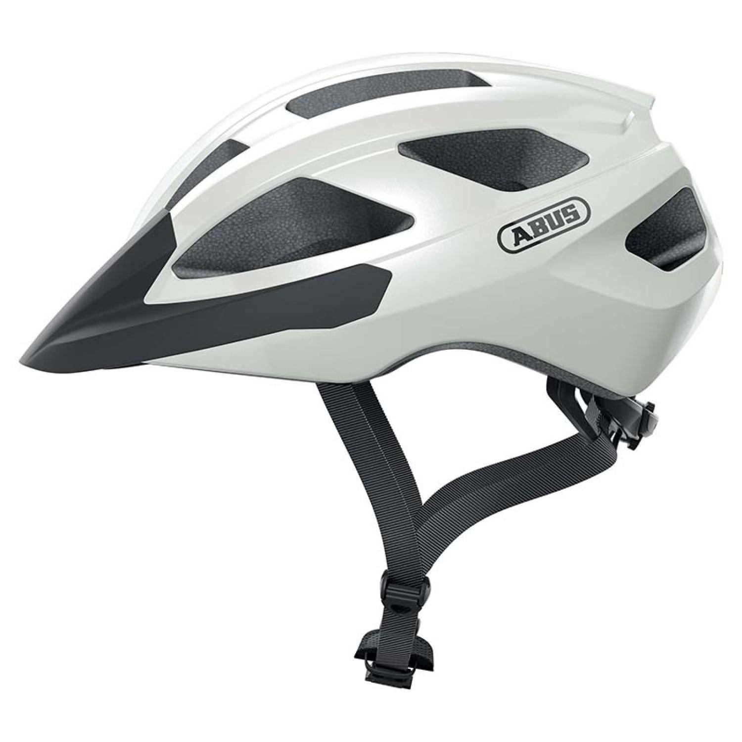 Casque de route Abus Macator blanc perle taille S 51-55cm