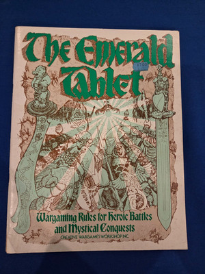The Emerald Tablet Wargaming Rules - Creative Games (Complete & Uncut)