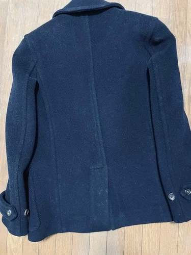 USED GUCCI WOOL PEA COAT GOOD image 8