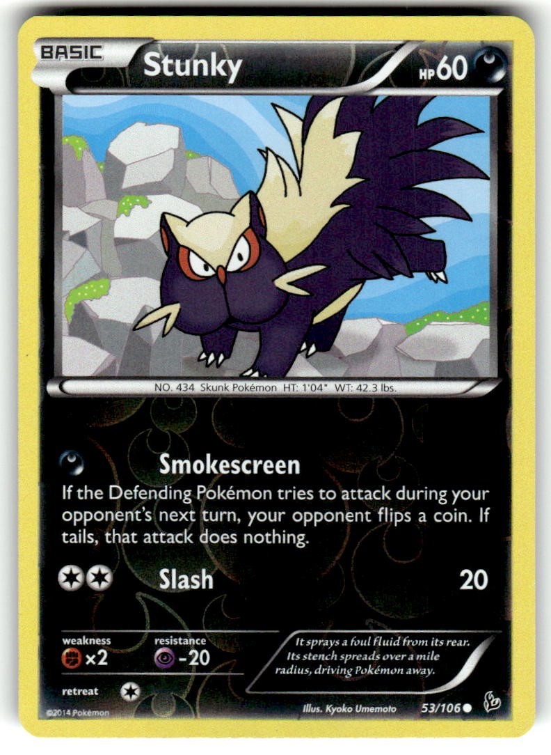 Stunky 53/106 Flashfire Reverse Holo NM