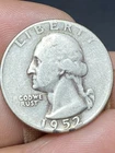 1952-S Washington Quarter VG-90% Silver-Better Date-Nice Collector Coin!🔥