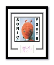 Sonic Youth Thurston Moore Autographed Signed 11x14 Framed Photo ACOA