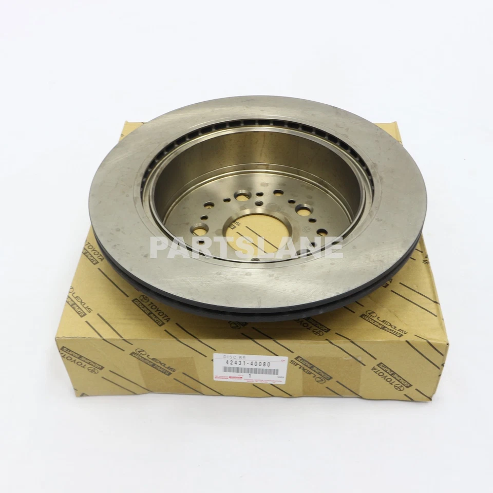42431-40080 Toyota OEM DISCO TRASERO genuino Foto 2 de 2