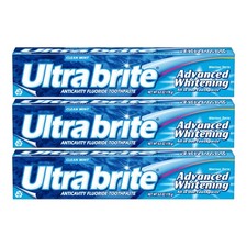 Ultra Brite Advanced Whitening All In One Toothpaste, 6.0oz (170g) (Pack of 3) 1.00 per gallon