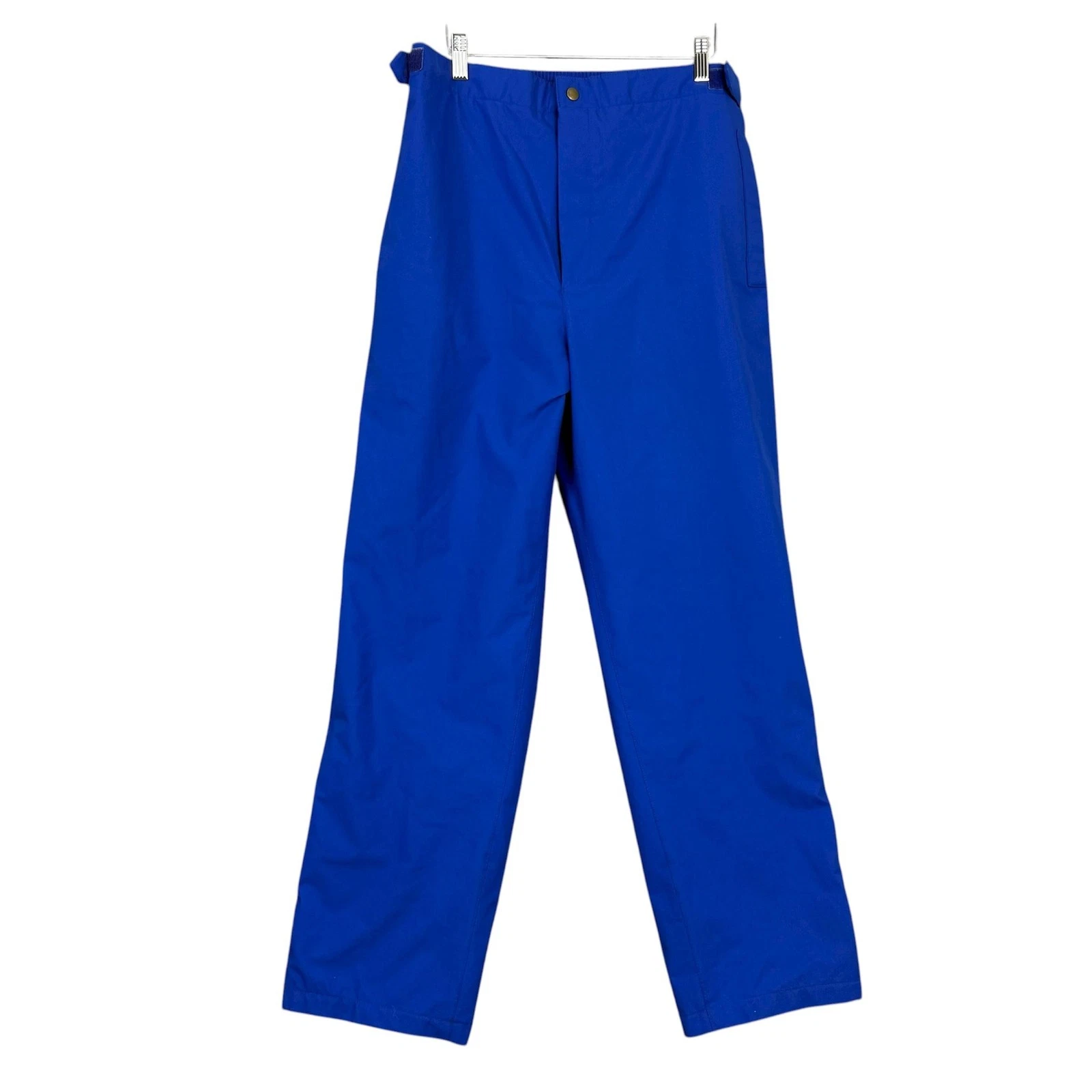 Vintage Tourney Pants Mens Large Blue Gore-Tex Rain Shell Waterproof Hiking 90s