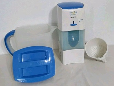Mr. Coffee Iced Tea Maker & 3 Quart Blue Pitcher TM75 (CLEANED & TESTED) TM30P