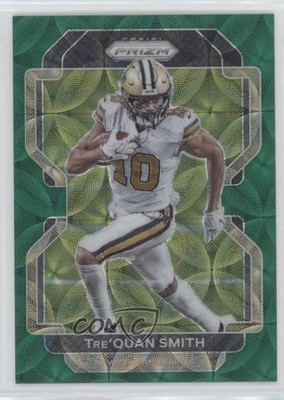 2021 Panini Prizm Green Scope Prizm 72/75 Tre'Quan Smith #302 03ox
