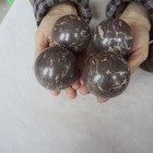9.4LB 15 Natural Grey Camouflage Jasper Crystal Sphere Ball Healing Healing 57mm — photo 2