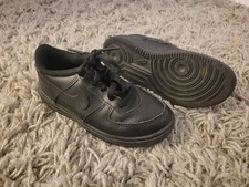 Nike Air Force 1 Low LE Boys Size 10C Black Athletic Lifestyle Shoes Sneakers