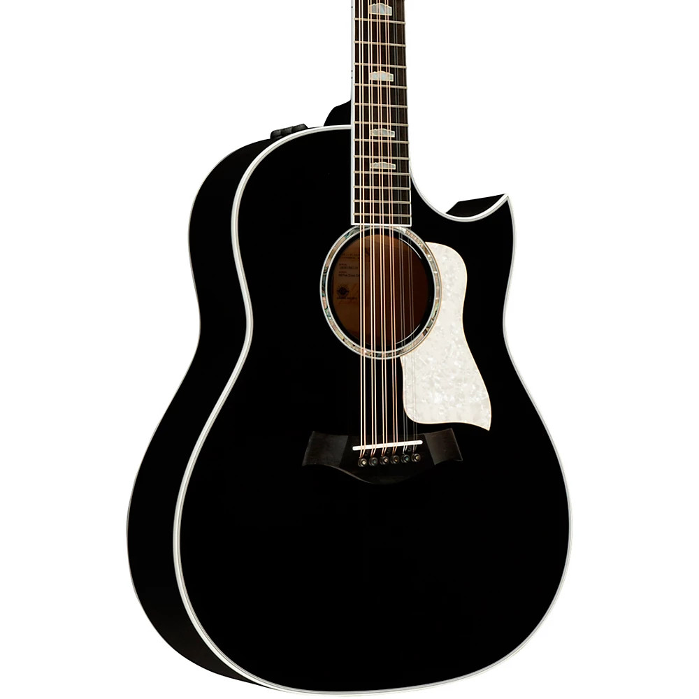 Taylor 657ce Doce Doble 12-String Grand Pacific Acoustic-Electric Guitar Black 640090₽