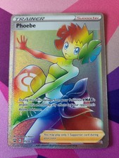 Pokemon Card Phoebe Battle Styles 175/163 Secret Rare Near Mint 