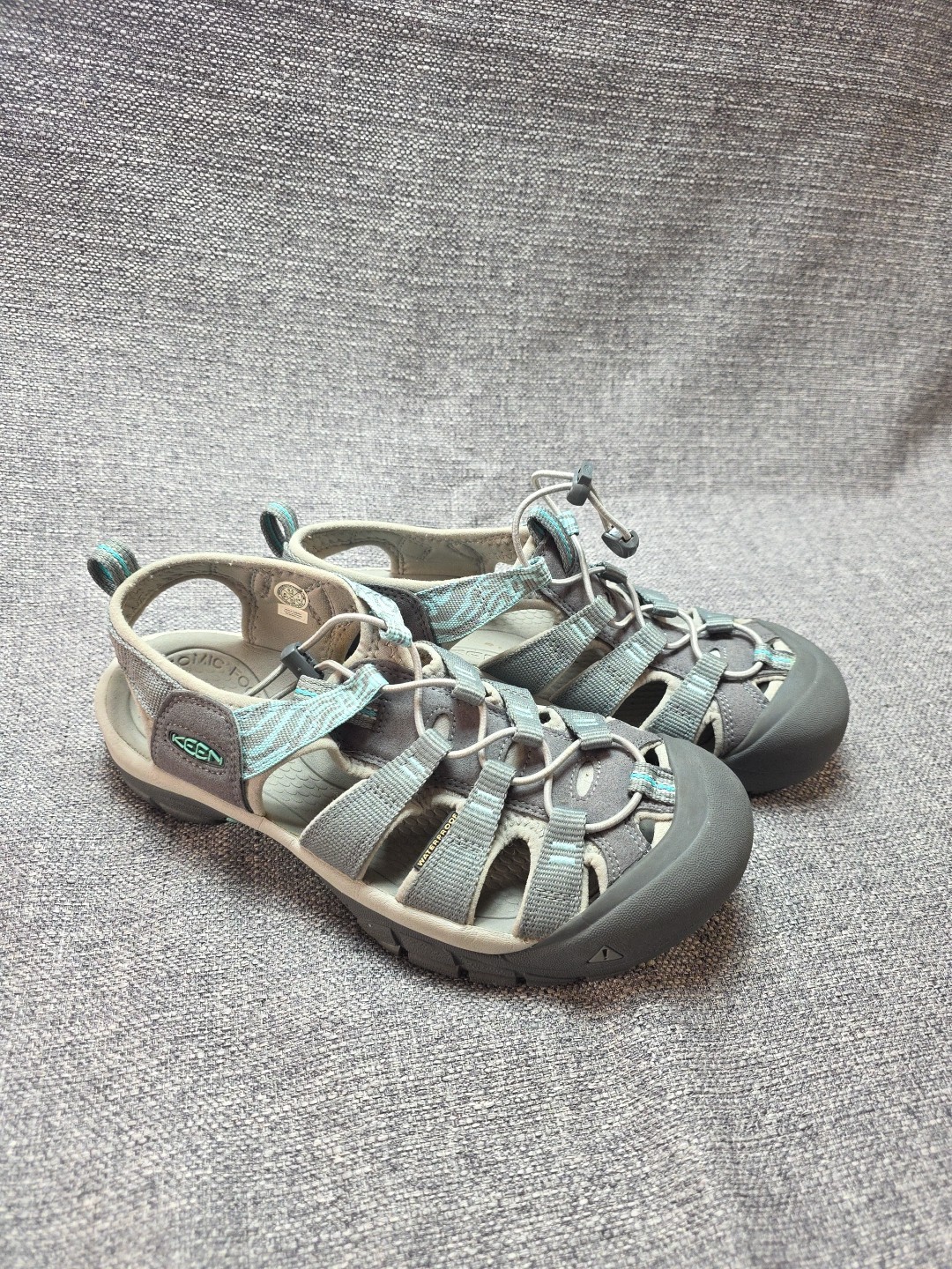 Sandali Keen Newport H2 impermeabili sportivi escursionismo donna taglia 9 5 EU 40 acciaio grigio