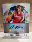 2006-07 Topps Finest Rookie RC Refractor Auto Adam Morrison #100 Bobcats