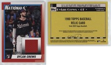 2025 Topps Series 2 1990 Topps Baseball Relics Dylan Crews #90R2-DC Rookie RC