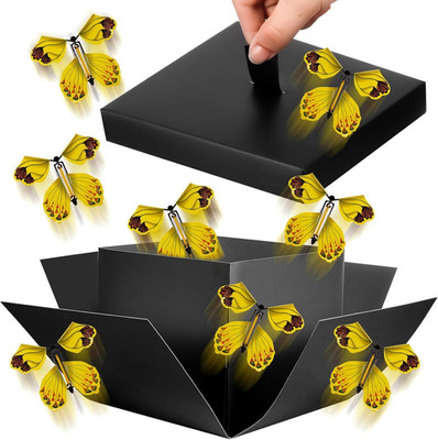Schmetterlinge Überraschungsbox Schmetterling Explosion Geschenkbox Fliegende 14