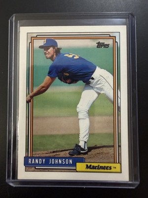 1992 Topps #525 Randy Johnson Seattle Mariners HOF