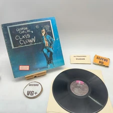 George Carlin- Class Clown  VG+/VG  Ultrasonic Clean 1972 MO - Monarch Pr
