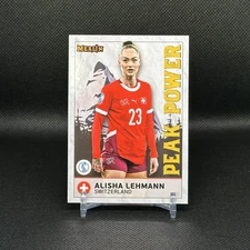 Alisha Lehmann Peak Power Switzerland - 2025 Topps Merlin Women's Euros