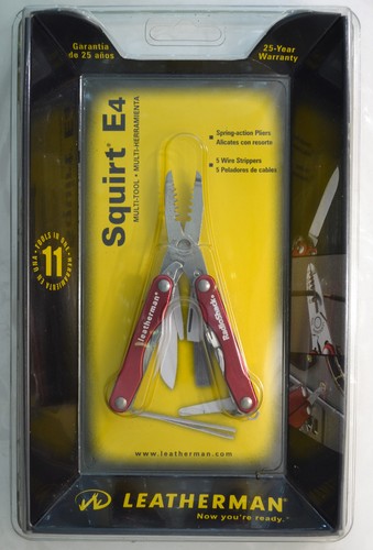Leatherman Squirt EL E4 Radio Shack - nicht mehr produziert, selten, neu in Verpackung Neu in Verpackung #3678
