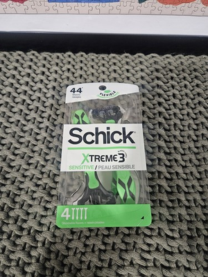 #ad Schick XTREME 3 Sensitive Disposable Razors 4 Count $8.99
