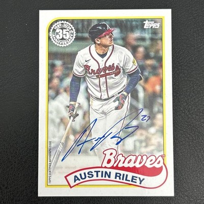2024 TOPPS 1989 TOPPS BB AUTO SERIES 2 #89BAARI AUSTIN RILEY Mint  