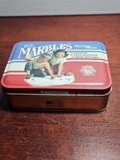 Channel Craft Shooting Marble Game USA Made Nostalgia Tin, Missing Pieces