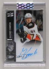 2021-22 Upper Deck Clear Cut Maxime Comtois #CC-MX Auto 11jd
