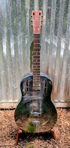 1931 National Duolian Resonator Guitar, Serial # C739 with Hard Case