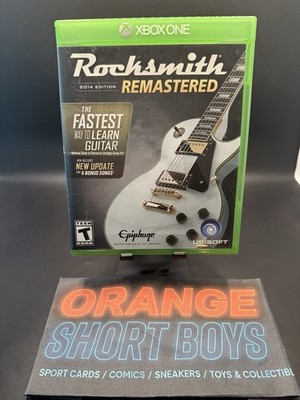 Rocksmith 2014 Edition Remastered Xbox One Learn Guitar Ubisoft Tested Works VGC