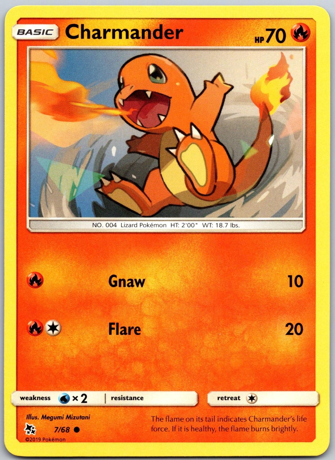 Charmander 7/68 Common Hidden Fates NM
