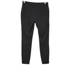 Metaphor Black Pull On Leggings Faux Pocket Slim Fit Casual Pants S