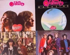 Heart 4 LP, "Dreamboat Annie","Magazine","Little Queen" & S/T