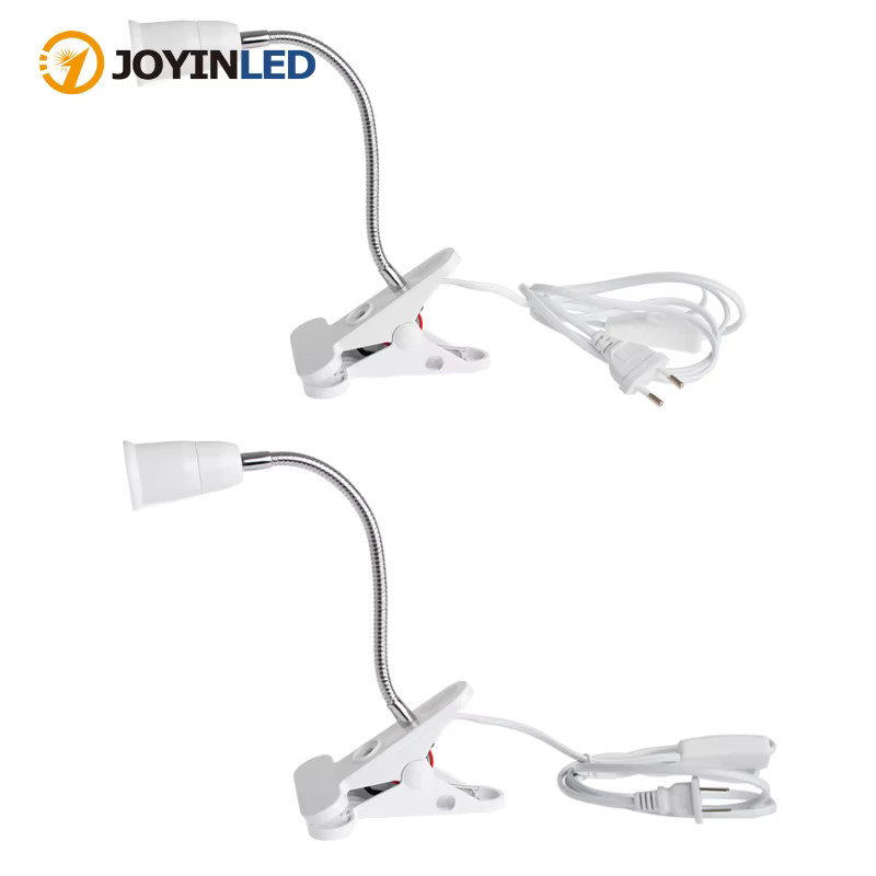 Lampe de bureau flexible au design minimaliste et finitions soignées avec prise US