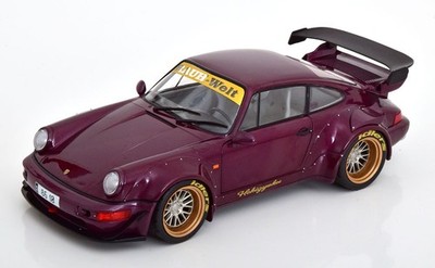 1:18 Solido Porsche 911 (964) RWB Hekigyoku 2012 purple-metallic