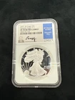 2021 W $1 AMERICAN SILVER EAGLE TYPE 1 NGC PF 70 ULTRA CAMEO EDMUND MOY SIGNED