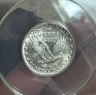 LUSTEROUS BEAUTY!! Standing liberty quarter 1930 au55 ANACS