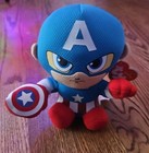 Ty Beanie BabY CAPTAIN AMERICA Marvel 6 1/2”  — photo 1