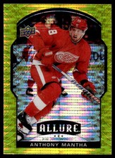 2020-21 Upper Deck Allure Yellow Taxi Anthony Mantha Detroit Red Wings #62