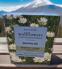 BATH BODY WORKS Wallflower Home Fragrance Refill BULB SET 2 BEAUTIFUL DAY-NEW