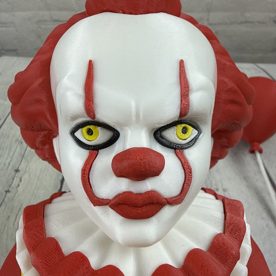 McDonald's Ronald McDonald Pennywise Clown Figure w/ Red McDonald's ...