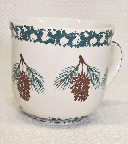 Folk Craft by Tienshan Pine Cone Coffee Cup Mug